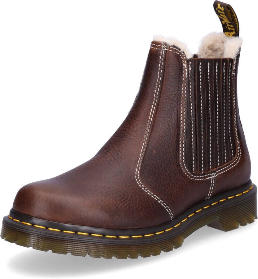 Dr. Martens dames Chelsea-laars donkerbruin