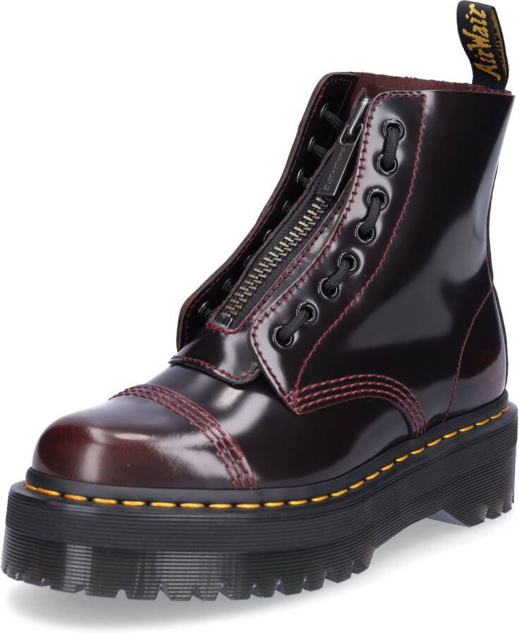 Dr. Martens dames veterlaars rood