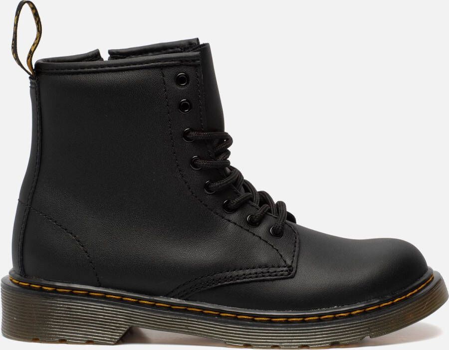 Dr. Martens Delaney Schoenen met rits en veter Zwart;Zwarte Black softy - Foto 5