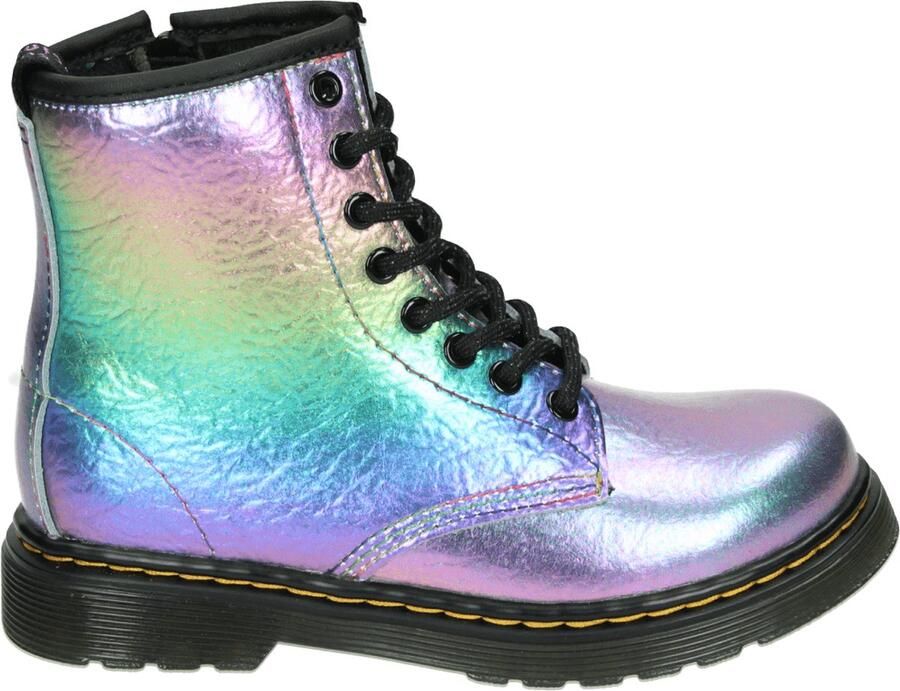 Dr. Martens leren veterboots multi metallic Meisjes Leer 28 - Foto 2