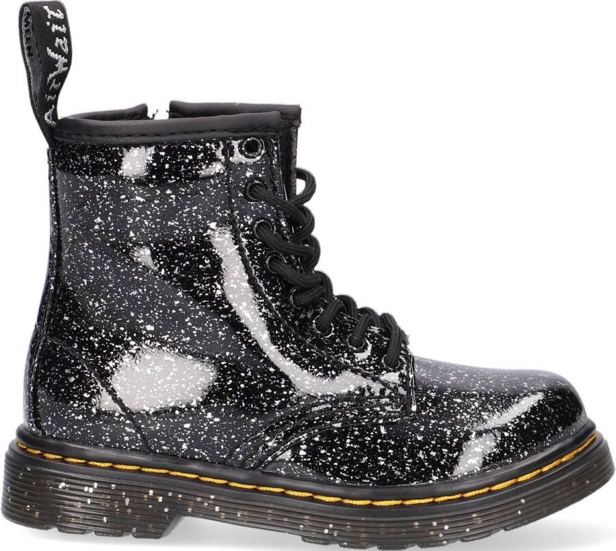 Dr Martens Dr. Martens 1460 BLACK COSMIC GLITTER Kinderen Half hoog Kleur Zwart - Foto 2