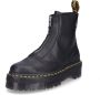 Dr. Martens Zwarte Plateauboots met Rits Gratis Verzending Zwart Dames - Thumbnail 7