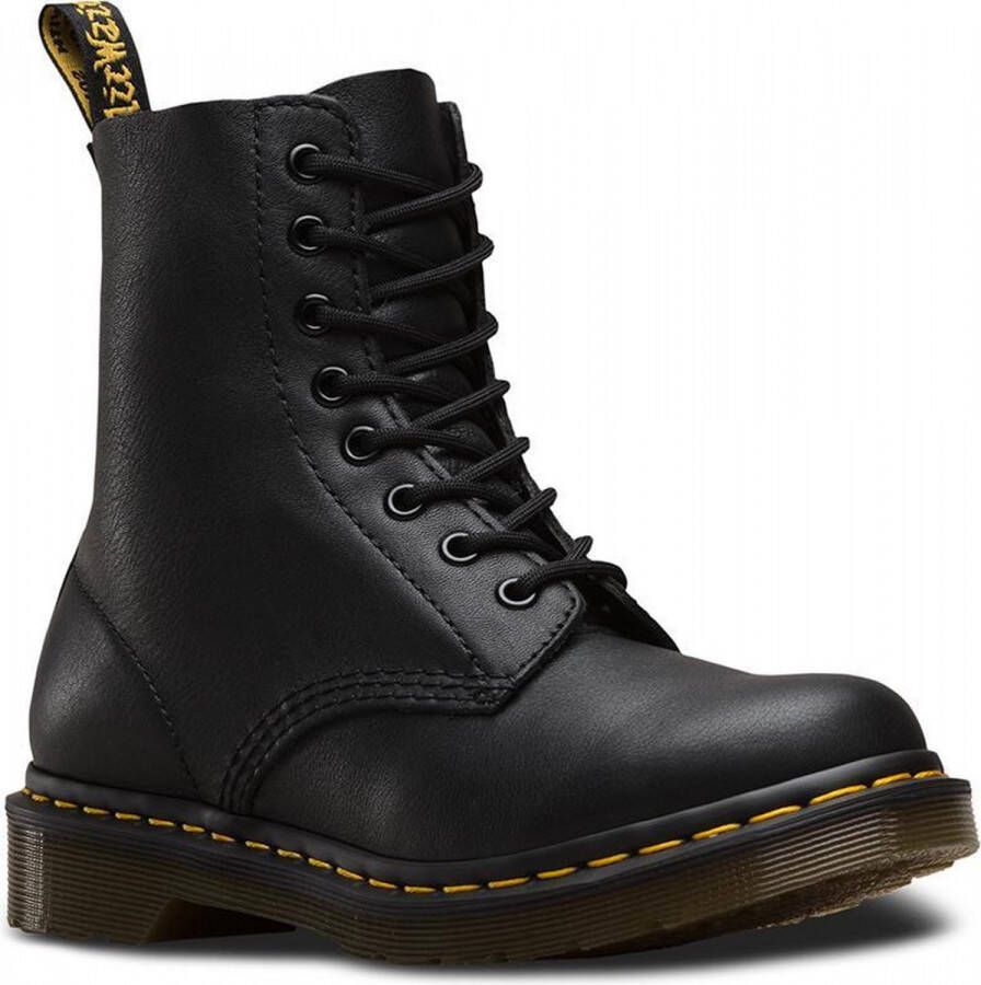 Dr. Martens Dr Martens Schoenen Dames veterboots 1460 Pascal Virginia Zwart - Foto 3