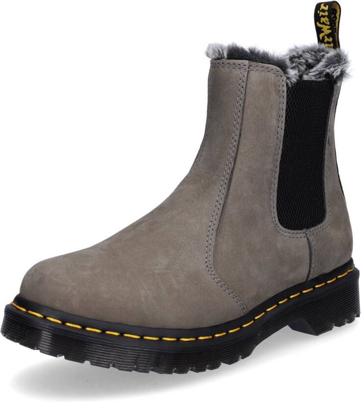 Dr. Martens Women's 2976 Leonore Milled Nubuck WP Winterschoenen olijfgroen