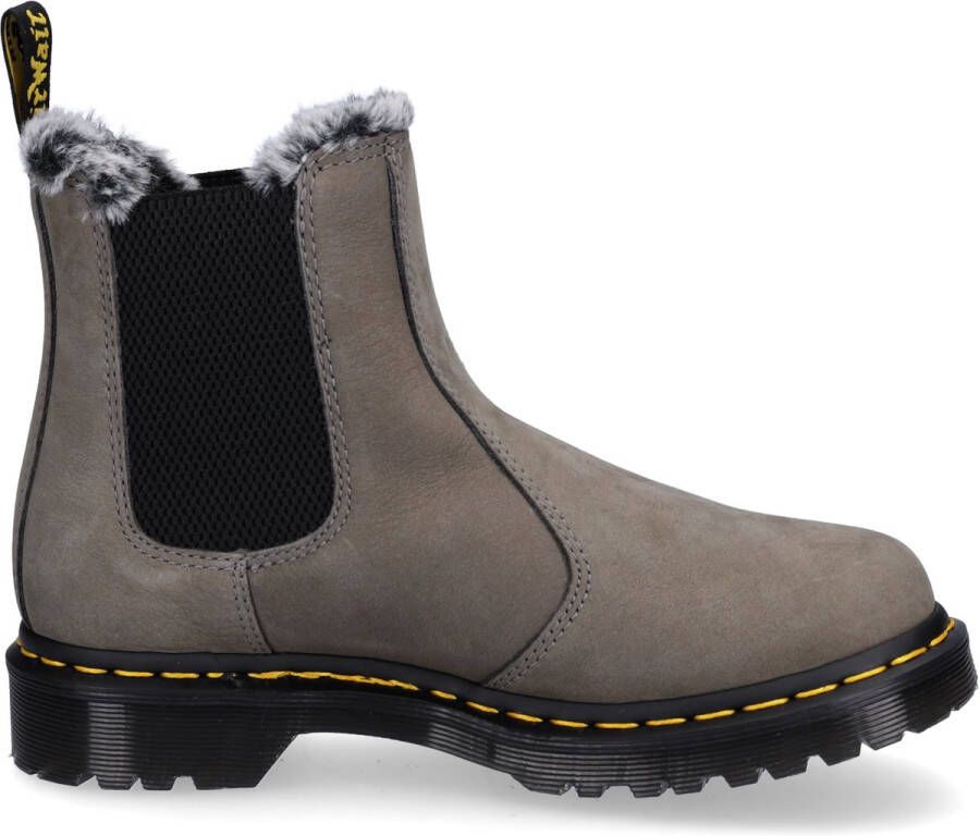 Dr. Martens Dr Martens 2976 Leonore Wp Laarzen Grijs Vrouw