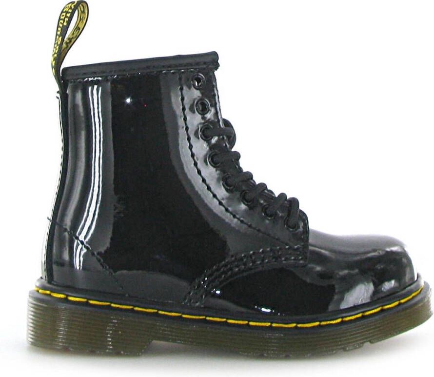 Dr. Martens 1460 Patent Kleuter Tiener leren veterboots zwart Meisjes Leer 36 - Foto 5