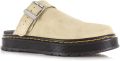 Dr. Martens Brookline Mule Bronx Suede - Beige