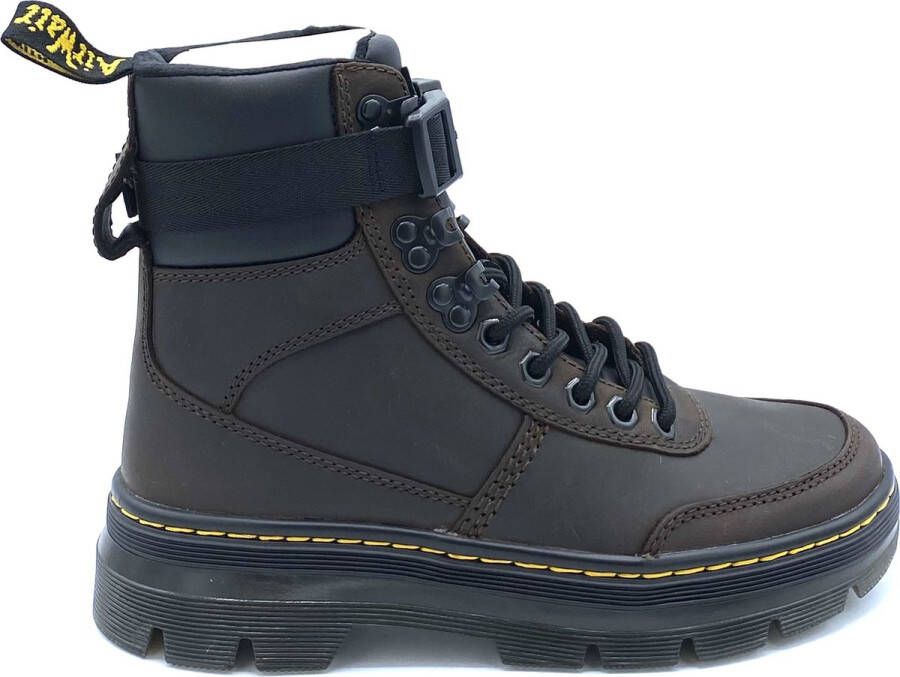 Dr. Martens Dr Martens Combs Tech Leather Laarzen Zwart