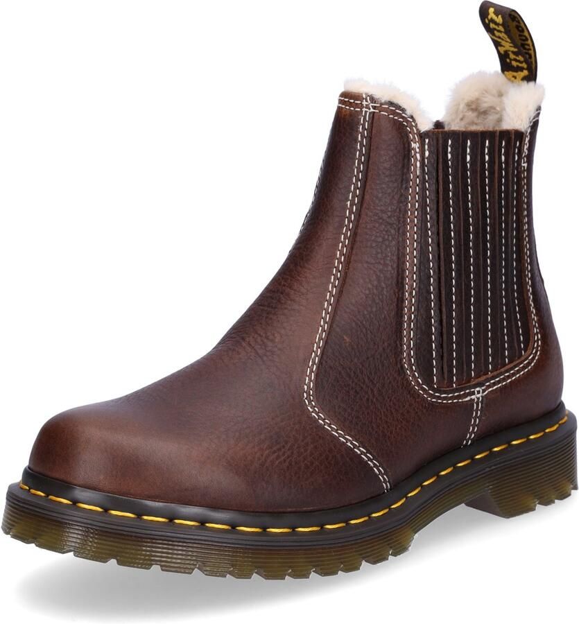 Dr. Martens dames Chelsea-laars donkerbruin