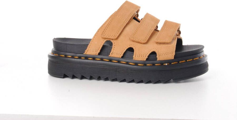 Dr. Martens Dr Martens dames slipper Raine Slide suède naturel
