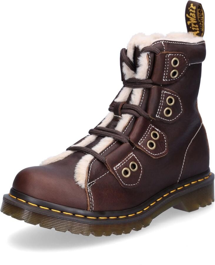 Dr. Martens Dr Martens 1460 Ltt Fl Laarzen Bruin Vrouw