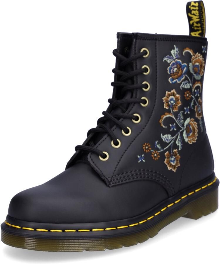 Dr. Martens dames veterlaars zwart