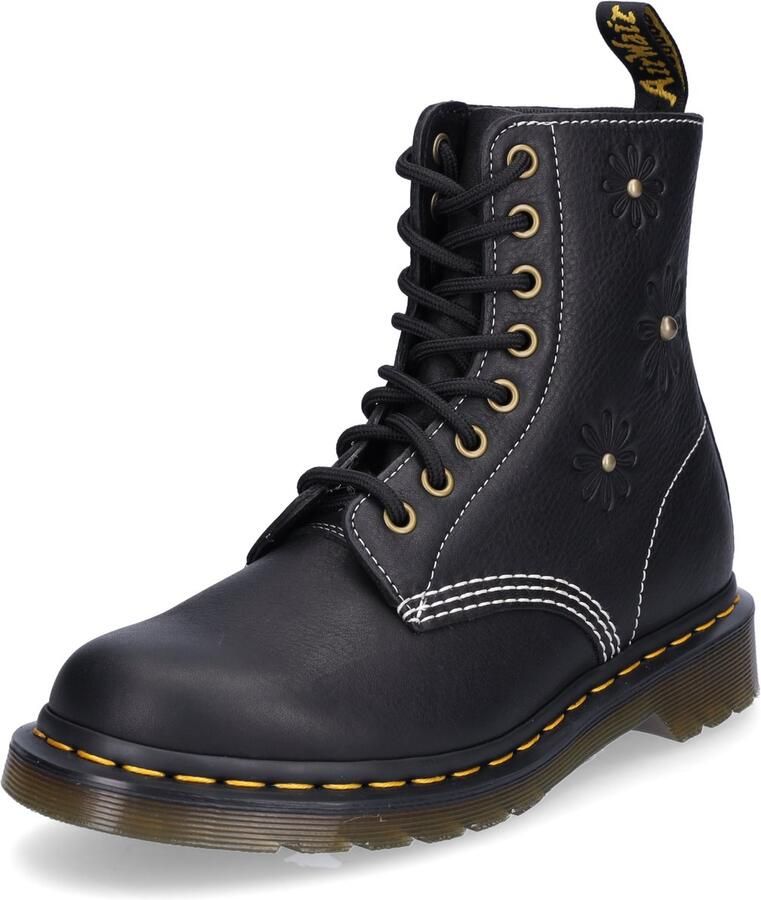 Dr. Martens dames veterlaars zwart
