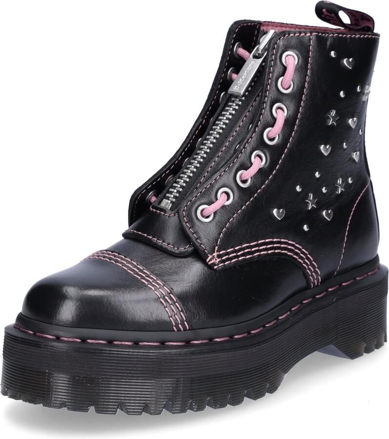 Dr. Martens dameslaarzen met veters zwart