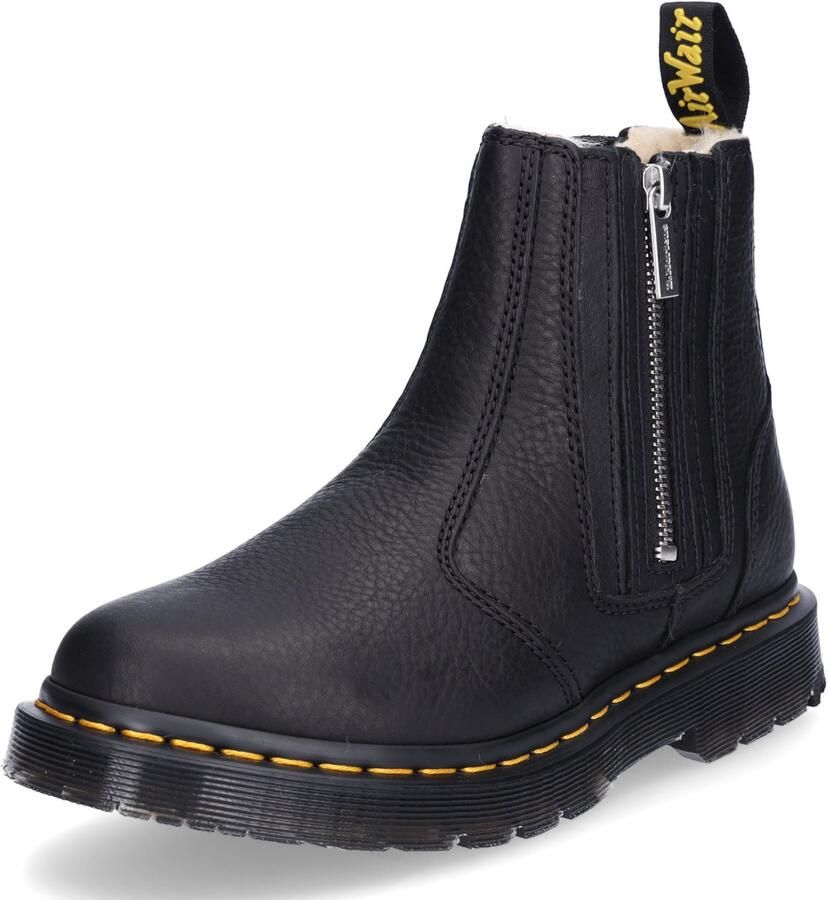Dr. Martens Women's 2976 Alyson w Zip Up Chelsea Grizzly Winterschoenen zwart