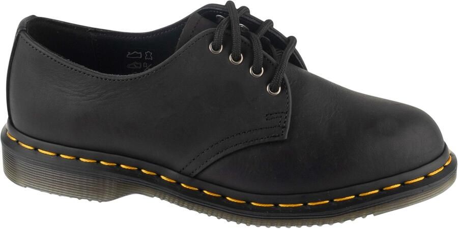 Dr. Martens Daphny 4 Eye Shoes Vrouwen Zwart Schoenen
