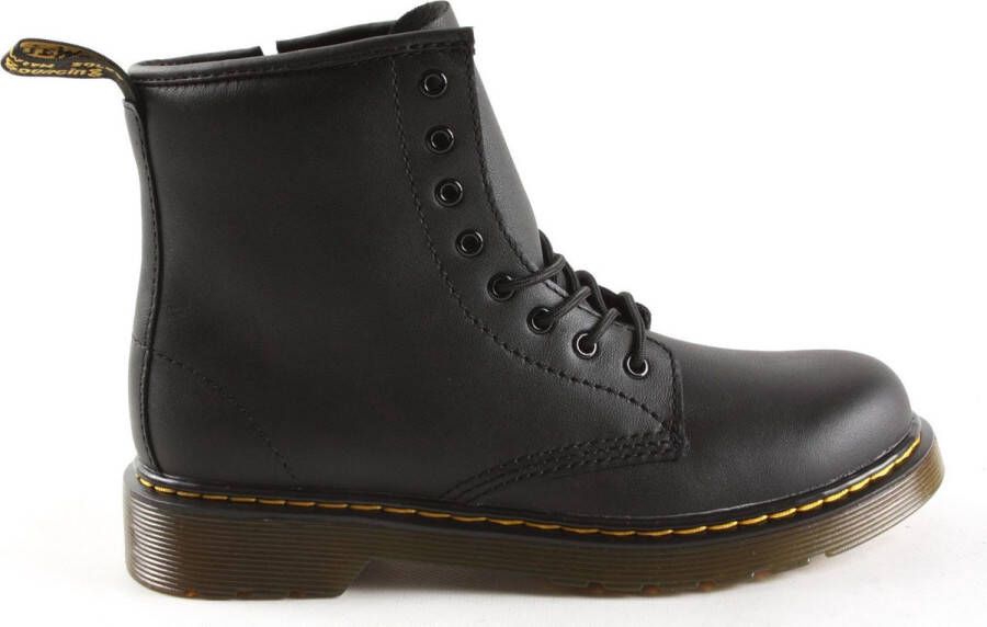 Dr. Martens Delaney Schoenen met rits en veter Zwart;Zwarte Black softy - Foto 4