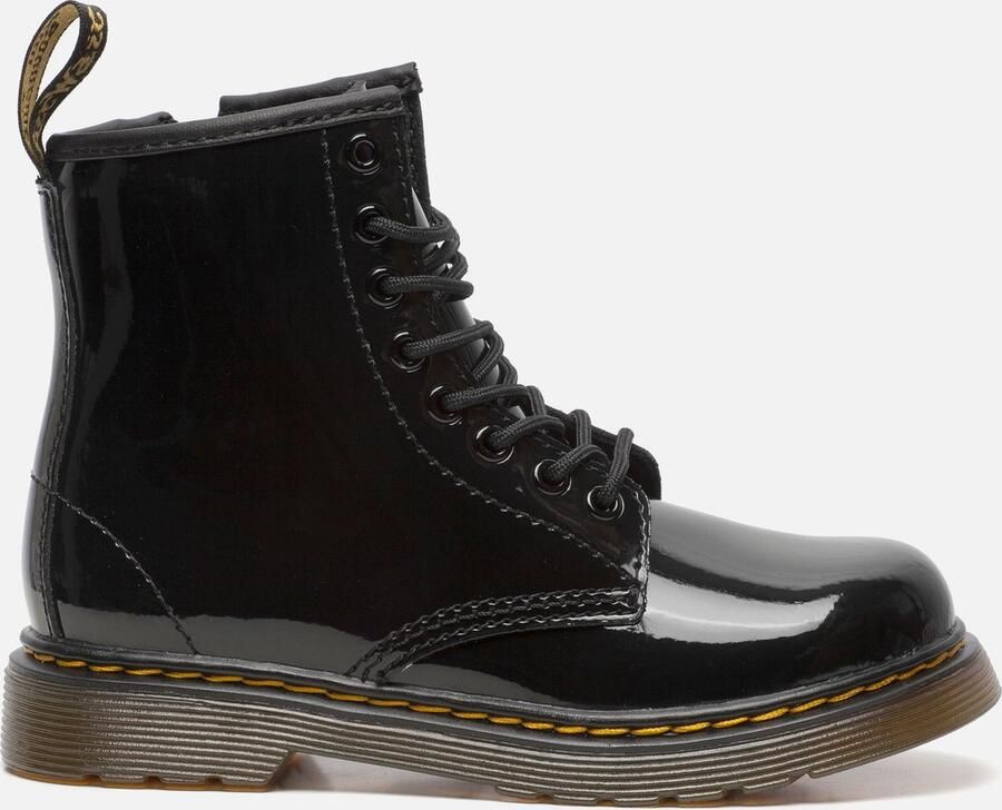 Dr. Martens 1460 Patent Kleuter Tiener leren veterboots zwart Meisjes Leer 36 - Foto 10