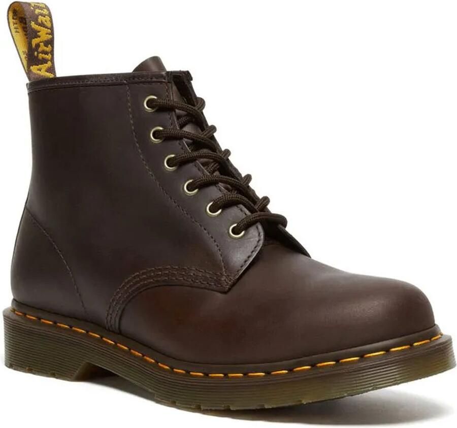 Dr. Martens Klassieke Bruine Leren Veterschoenen Brown