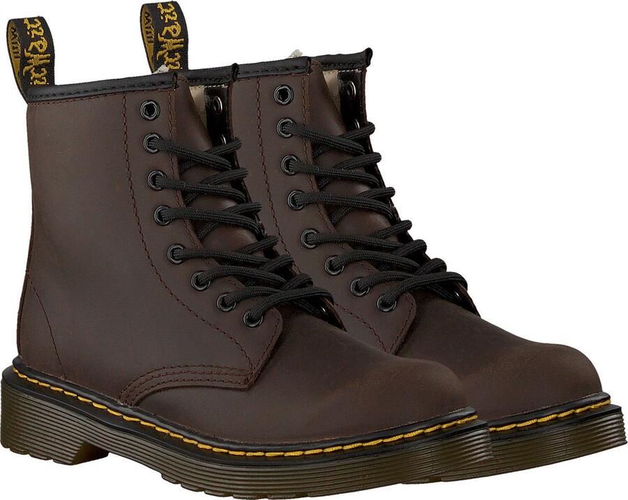 Dr. Martens BROOKLEE TODDLER SERENA GEVOERD Veterboots Chelsea boots Jongen Laarzen Bruin 22 (190665291667) - Foto 5