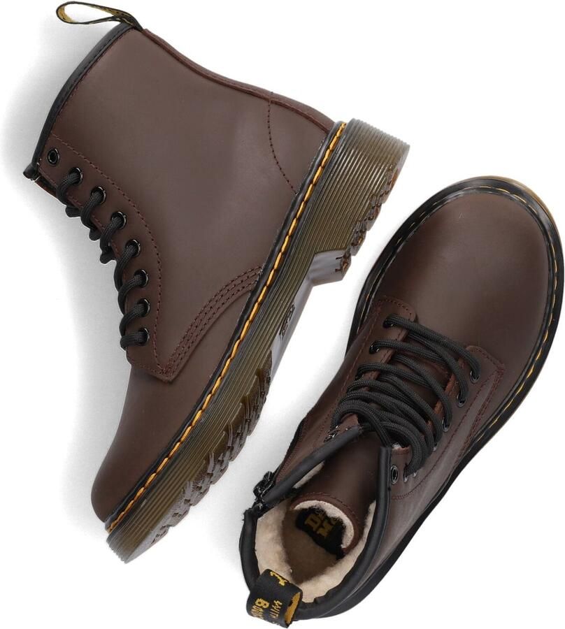 Dr. Martens BROOKLEE TODDLER SERENA GEVOERD Veterboots Chelsea boots Jongen Laarzen Bruin 22 (190665291667) - Foto 3