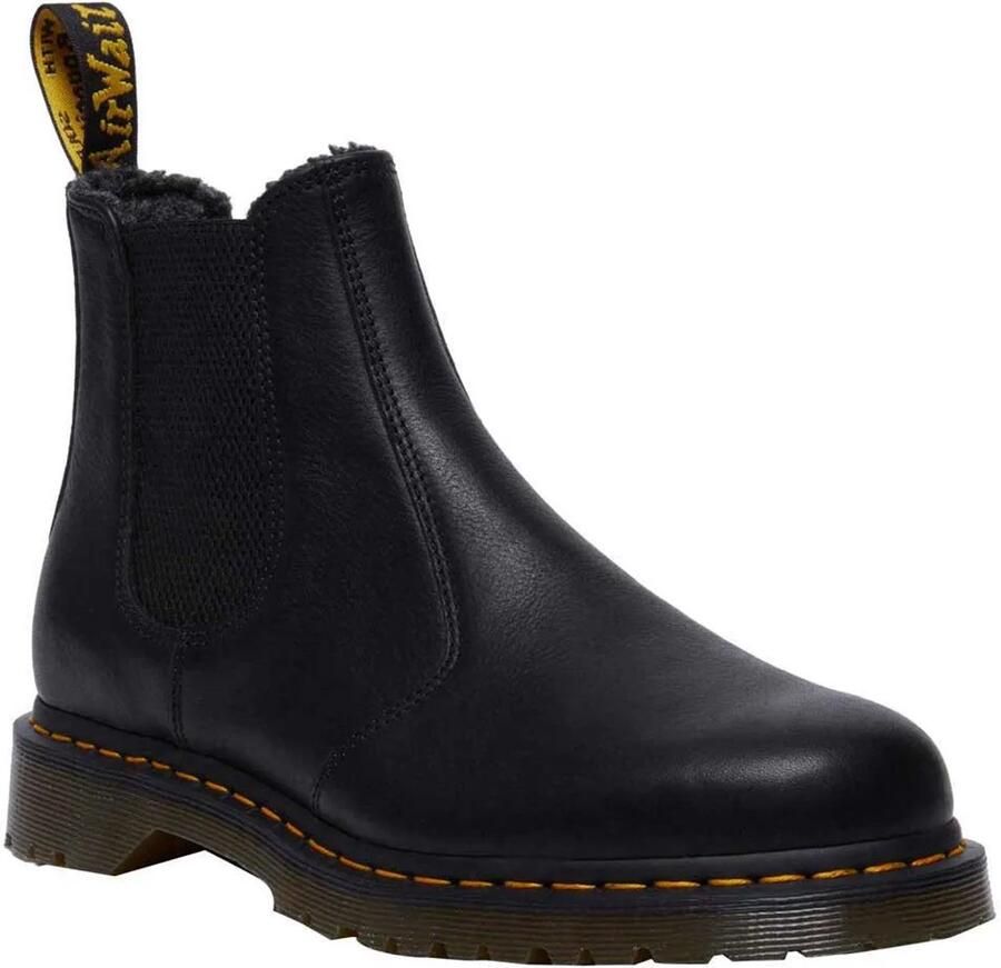 Dr. Martens Zwarte Grizzly Enkellaarzen voor nen Black - Foto 2