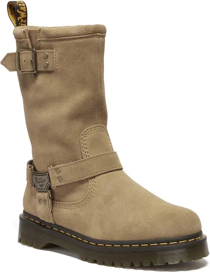 Dr. Martens Anistone Hi biker boot beige