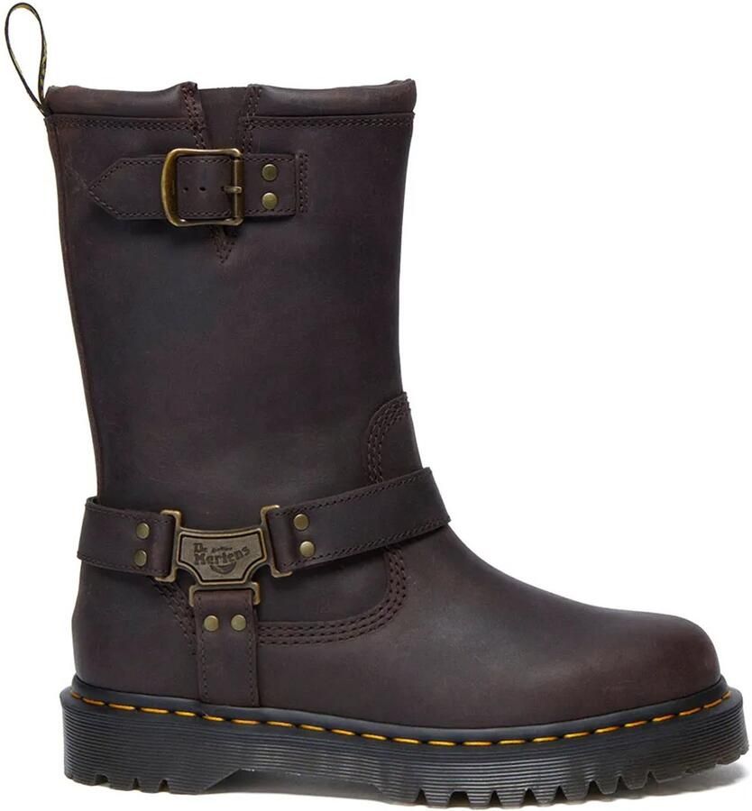 Dr. Martens Dr Martens Anistone Hi Rigger Laarzen Bruin
