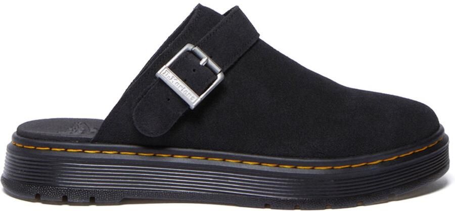Dr. Martens Dr Martens Brookline Mule Bronx Suede Pantoffels Zwart Man Vrouw - Foto 2