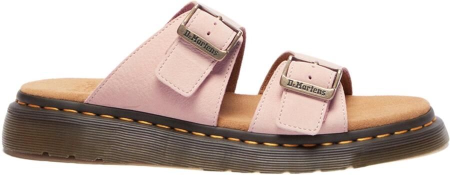 Dr. Martens Dr Martens Josef Milled Nubuck Wp Sandalen Roze