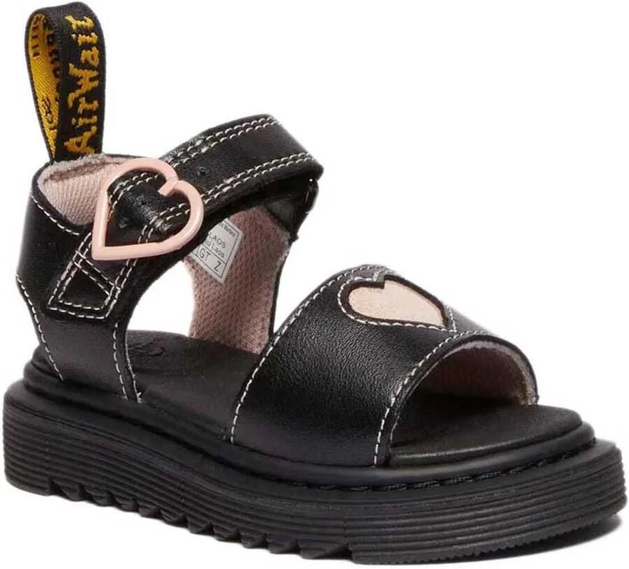Dr. Martens Dr Martens Marlowe Hearts Sandalen Zwart Meisjes