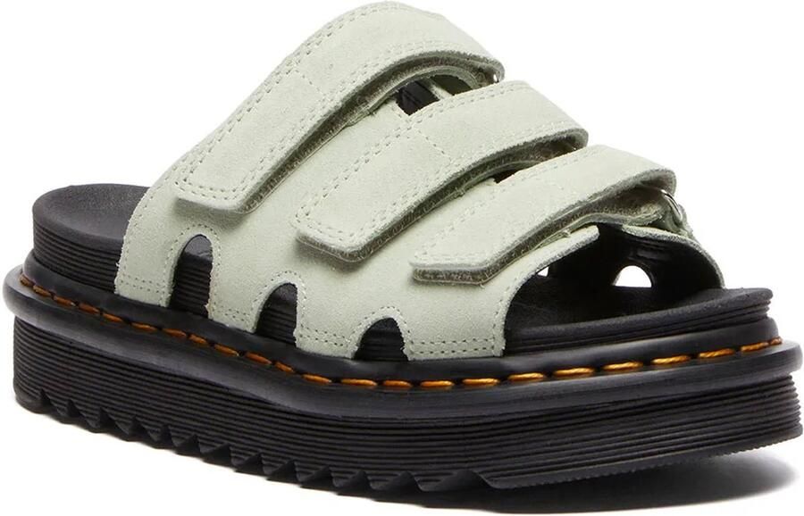 Dr. Martens Dr Martens Raine Slide Eh Suede Sandalen Groen Vrouw