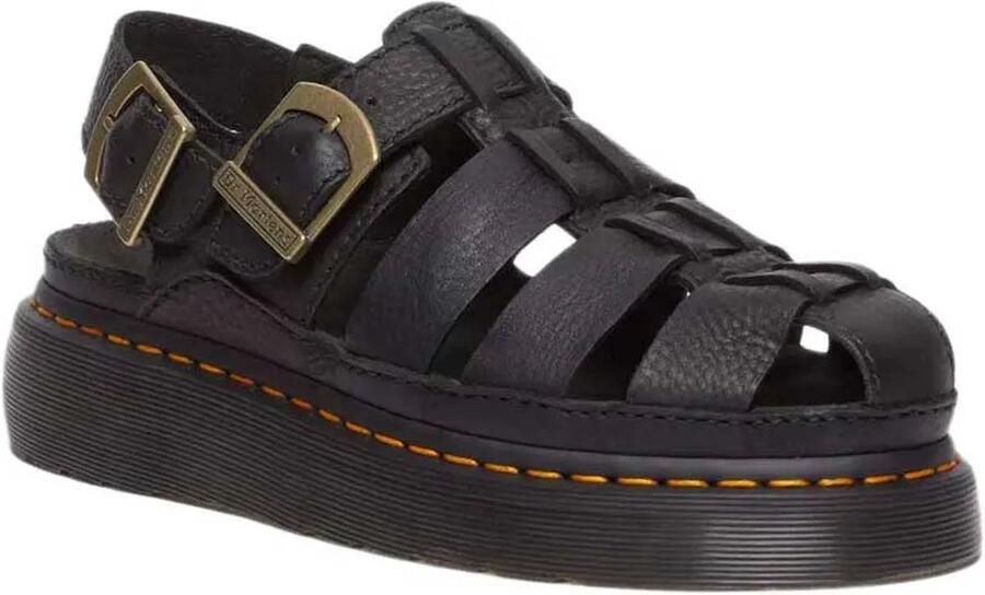 Dr. Martens Dr Martens Wrenlie Sandalen Zwart Man Vrouw