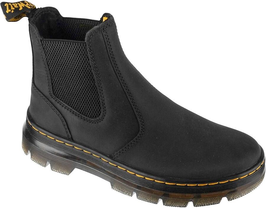 Dr. Martens EMBURY~BLACK~WYOMING~~~~~~~~~~ Vrije tijd half-hoog Zwart