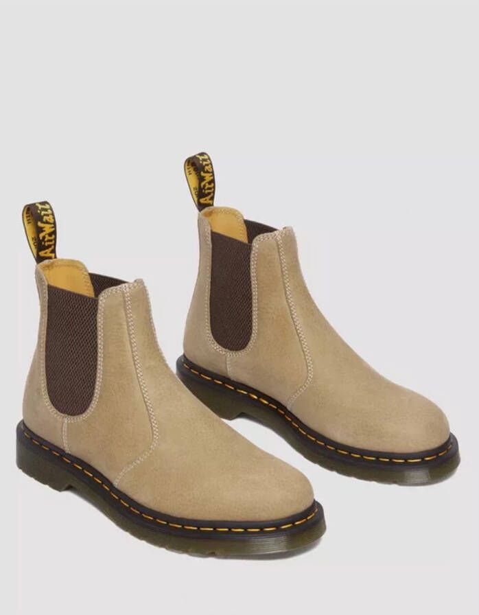 Dr. Martens Dr Martens Laarzen Beige Dr Martens 2976 Tumbled Nubuck Leather Laarzen Beige