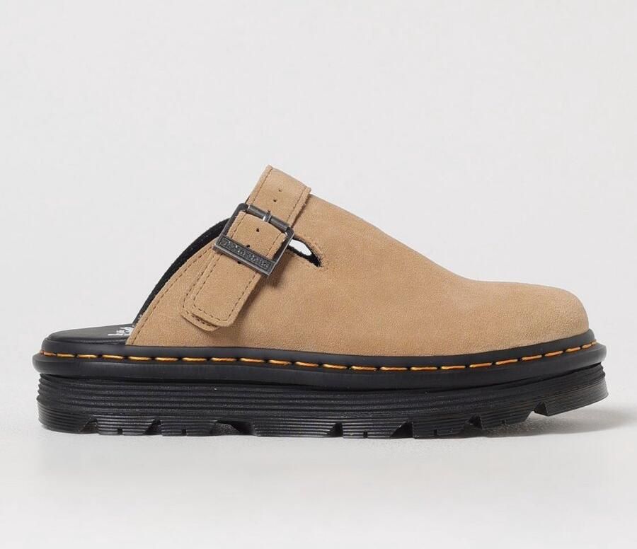 Dr. Martens Dr Martens dames clog Zebzag mule suède camel