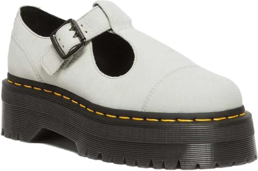 Dr. Martens Leren Instappers Met Gesp Strik