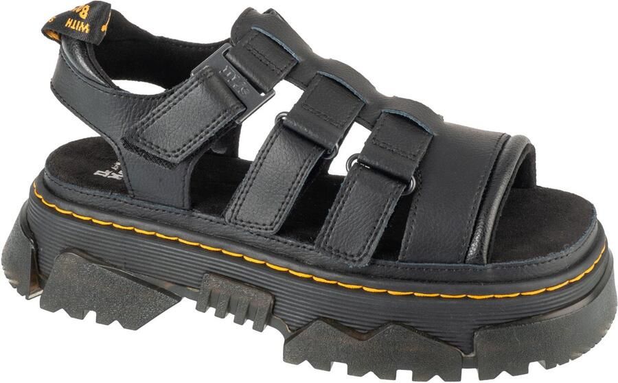 Dr. Martens Dr. Mattison 3 Strap Sandals Vrouwen Zwart Sandalen