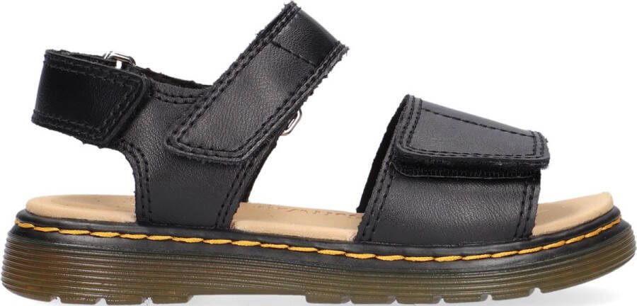 Dr Martens Dr. Martens Romi J Black T Lamper leren sandalen zwart