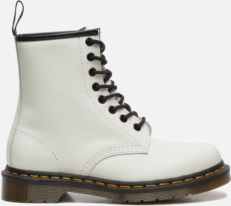 Dr. Martens Dr Martens Schoenen Enkellaarsjes DM11822100-1460-WHITE Unisex Wit - Foto 5