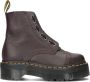 Dr. Martens Dr Martens Sinclair Veterboots Laarzen Met Veters Dames Rood - Thumbnail 1