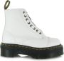 Dr Martens Sinclair Nappa Milled Nappa Leather Platform Boots Dr. Martens Wit Dames - Thumbnail 2
