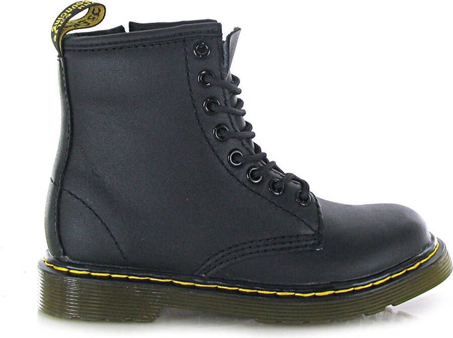 Dr. Martens Delaney Schoenen met rits en veter Zwart;Zwarte Black softy - Foto 3