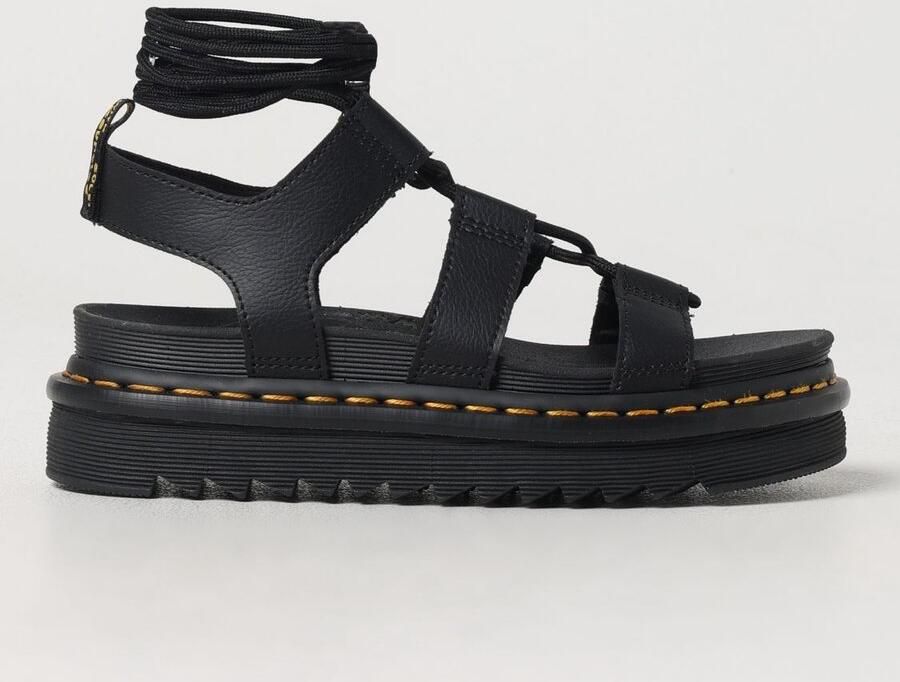 Dr. Martens Blaire LaceUp Platform Sandals Wo Black Flat Sandals - Foto 2