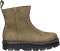 Dr. Martens ZebZag Rigger Boot Vrouwen Bruin Chelsea laarzen - Groen