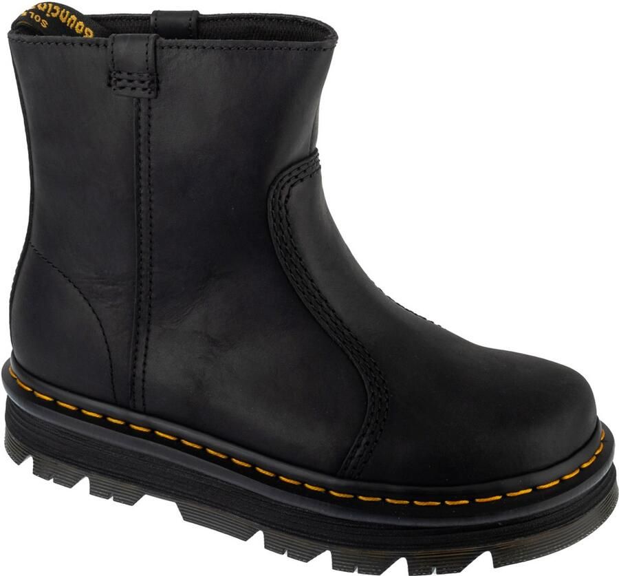 Dr. Martens ZebZag Rigger Vrouwen Zwart Chelsea laarzen