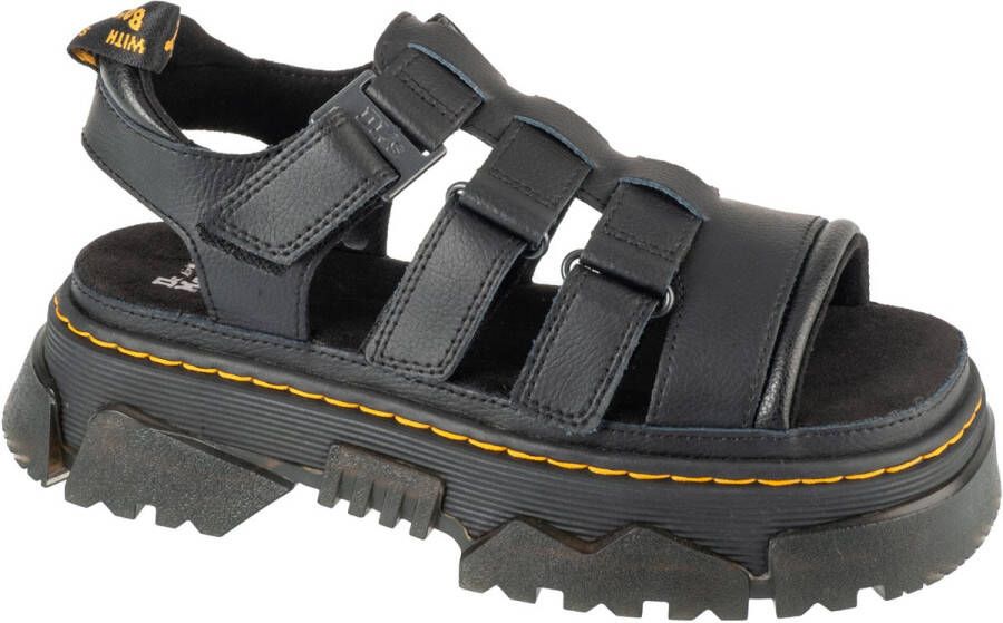 Dr. Martens Dr. Mattison 3 Strap Sandals Vrouwen Zwart Sandalen