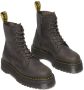 Dr. Martens Jadon Charcoal Grey Burnished Waxy Pull Up Wp Laars grijs Dames - Thumbnail 5