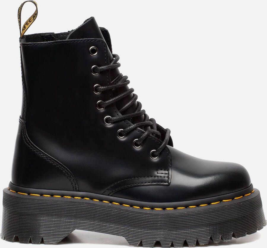 Dr Martens Dr. Martens SINCLAIR BLACK MILLED NAPPA Volwassenen VeterlaarzenHalf hoge schoenen Kleur Zwart