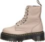 Dr. Martens Tortora Plateau Enkellaarzen met Rits Beige Dames - Thumbnail 1